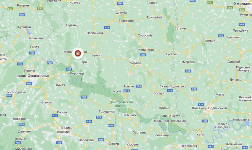 На Тернопільщині в останній день літа стався землетрус