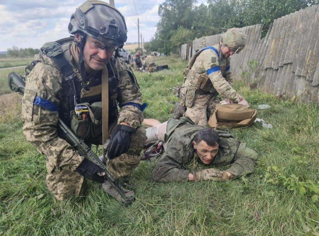 Українські військові взяли у полон російського підполковника