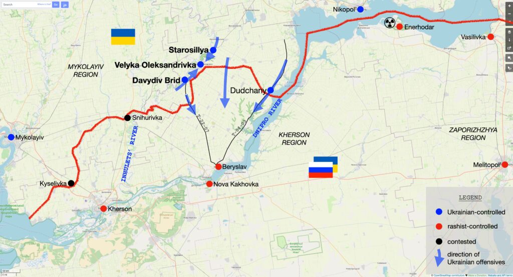 Наступ на Херсонщині: вихід ЗСУ до Нової Каховки стане катастрофою для росіян – BBC