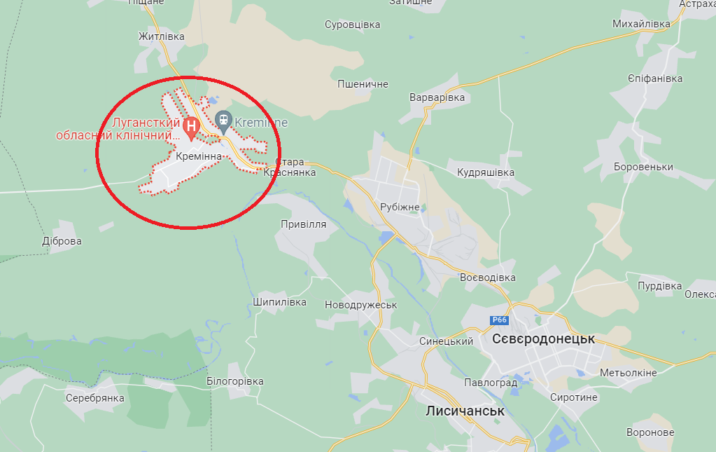 Війська РФ готуються до штурму Кремінної Збройними силами України – голова ОВА