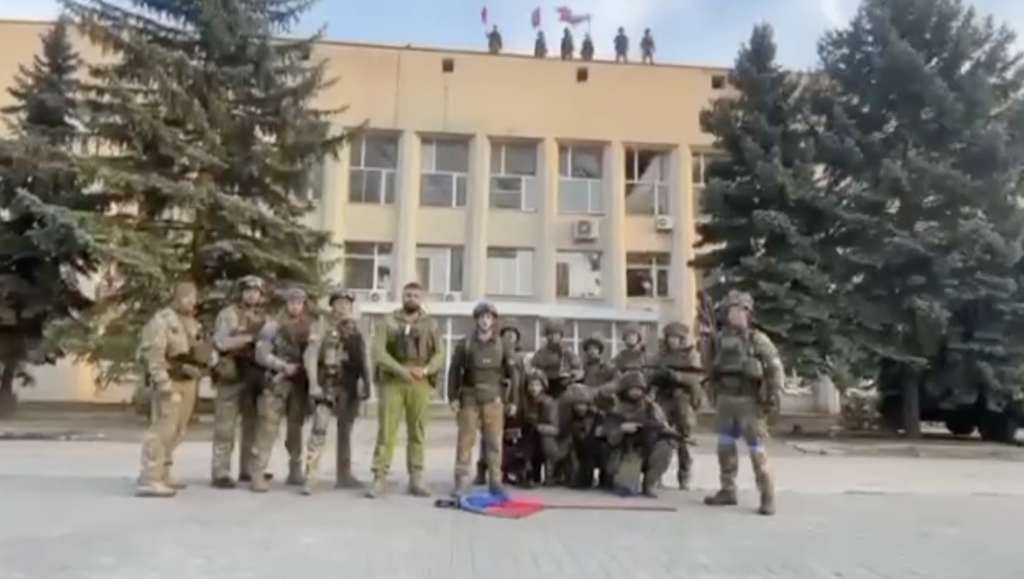 Українські військові звільнили місто Лиман на Донеччині