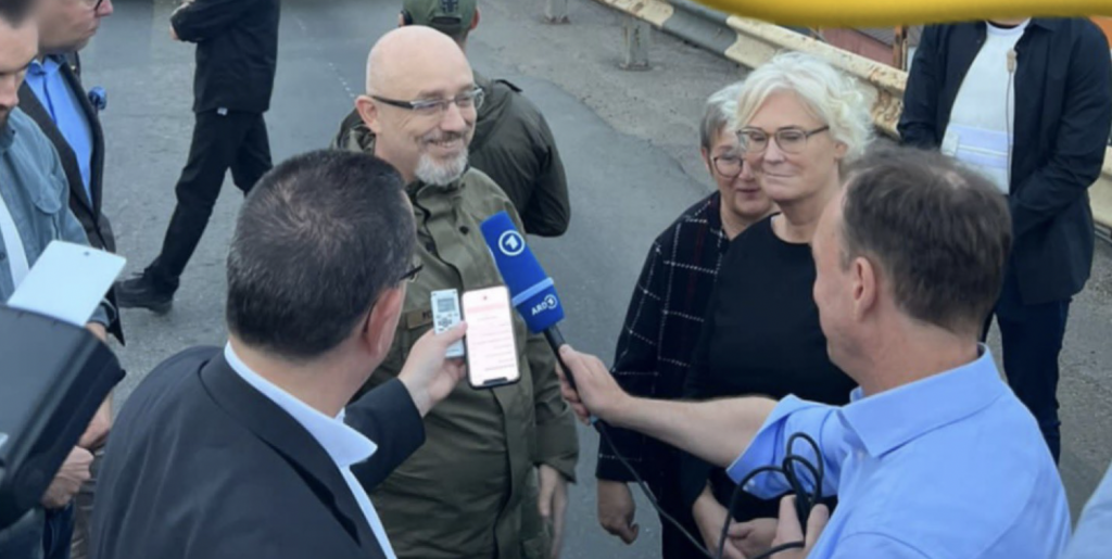 Міністерка оборони Німеччини відвідала Одесу