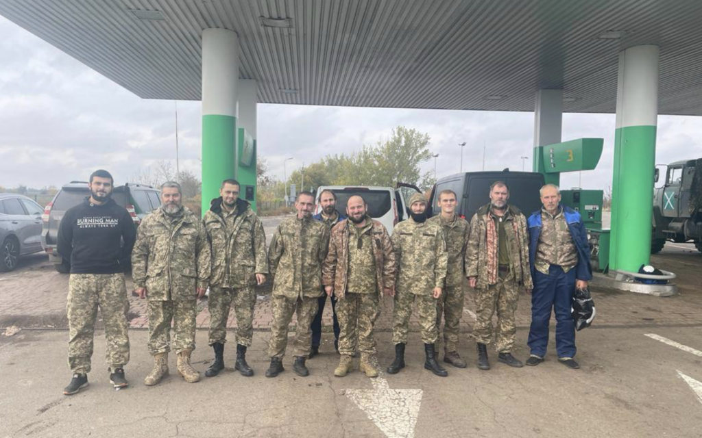Україна повернула з полону окупантів десятьох військових