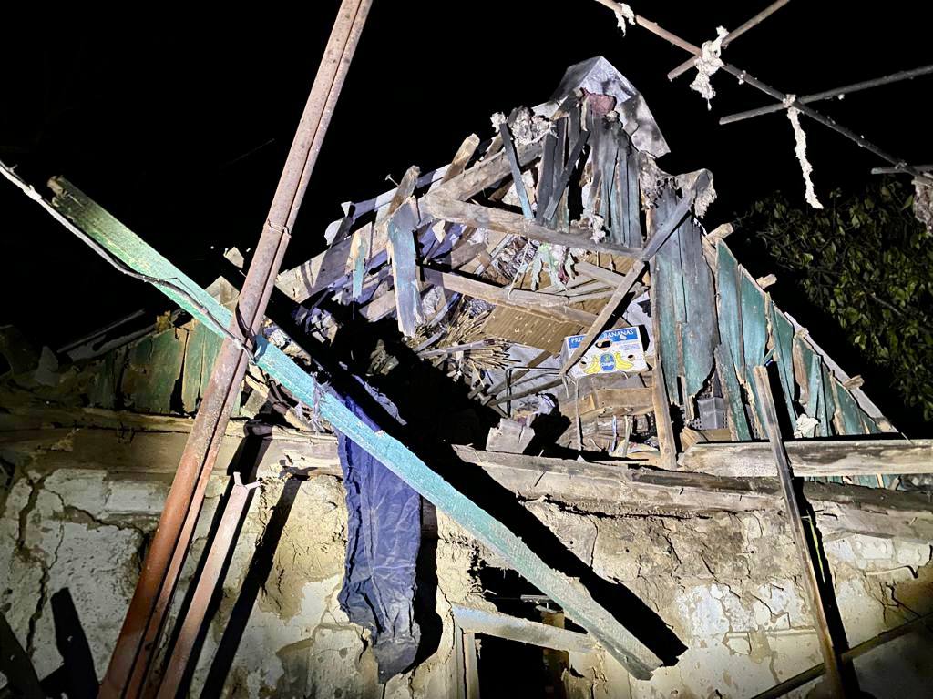 Росіяни всю ніч гатили по Дніпропетровщині: постраждав чоловік