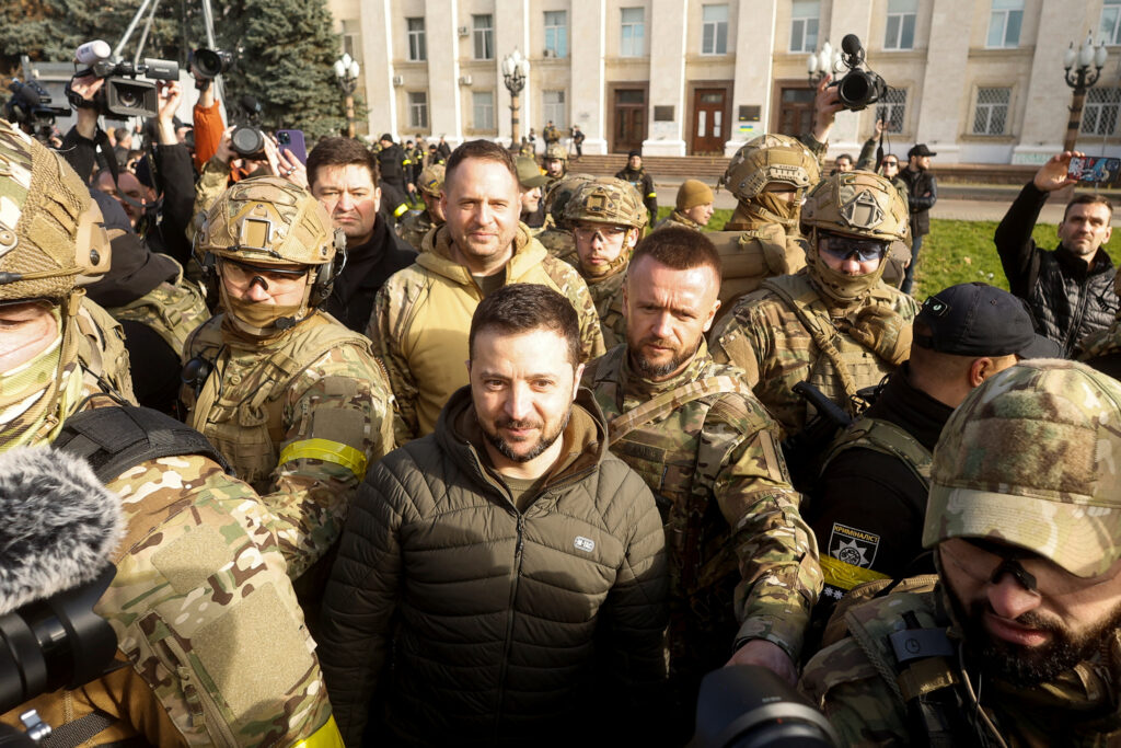 Зеленський приїхав до Херсона