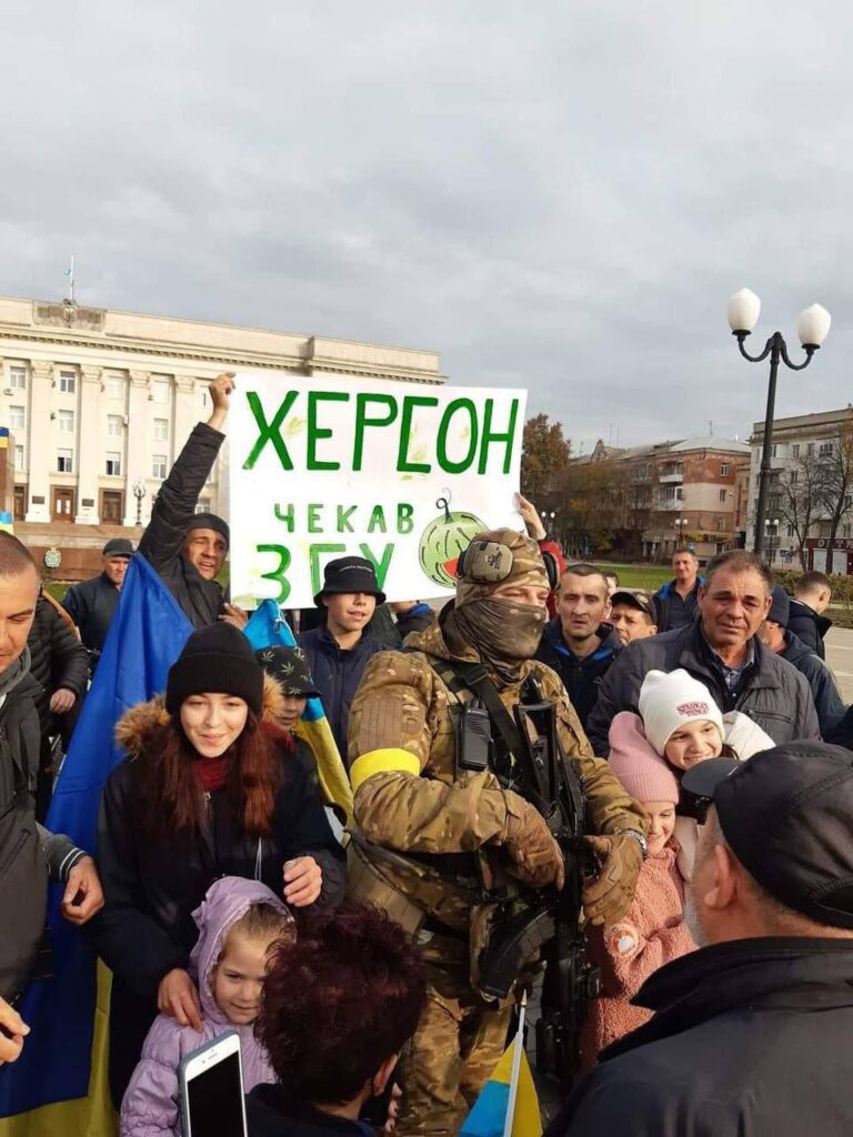 Зеленський підтвердив звільнення Херсона
