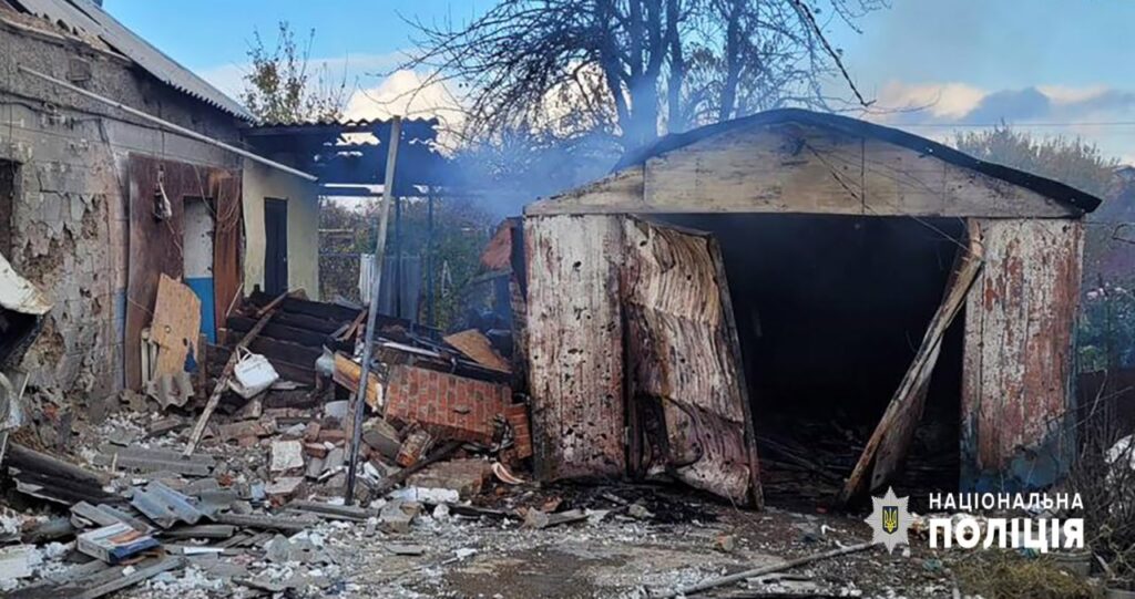 Росіяни масовано обстріляли 17 населених пунктів Запоріжжя