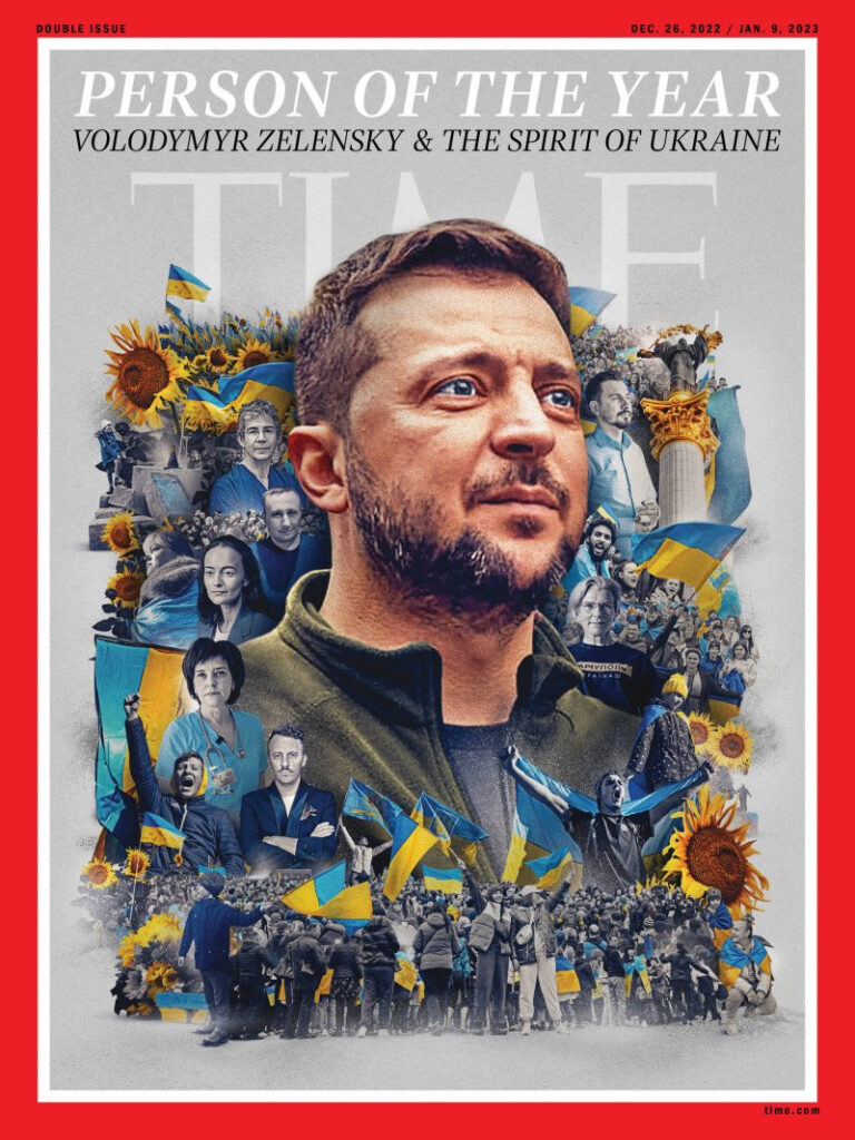 Журнал Time визначив “людину року” – це Україна