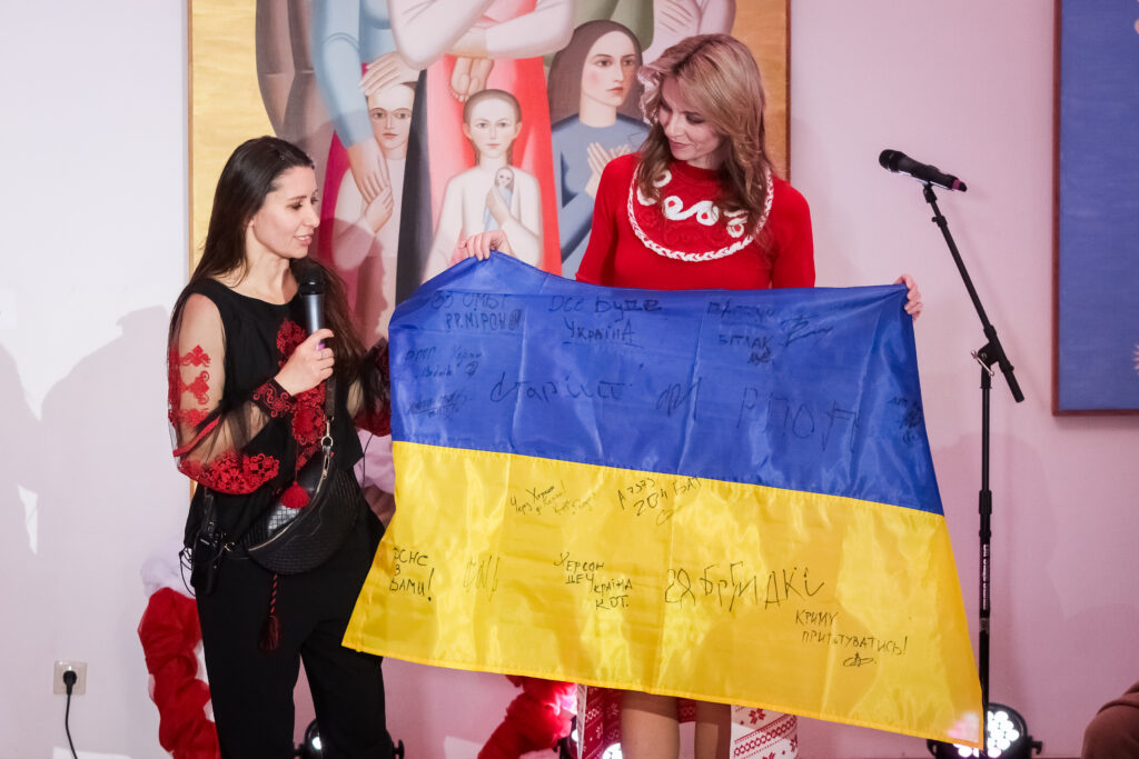 В Софії Київській представили колекцію етнічного одягу, що зцілює