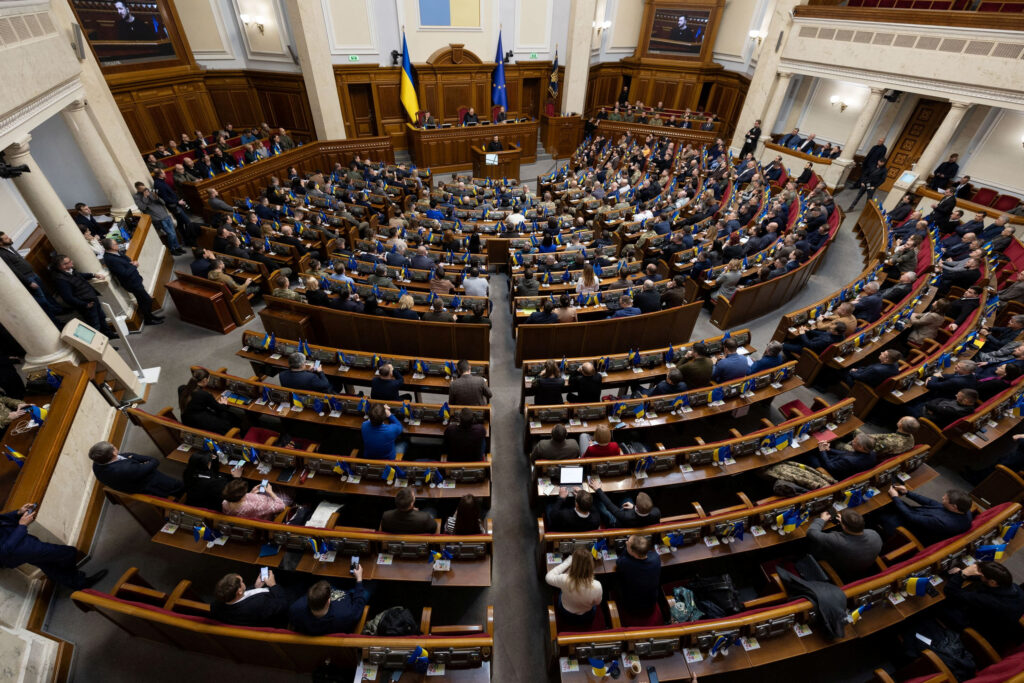 The Verkhovna Rada sessions are broadcast for the first time since the start of the war.