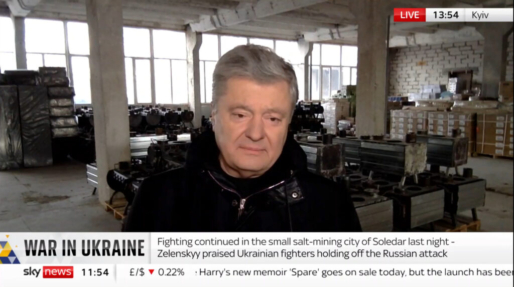Украине нужны британские танки — Порошенко на Sky News