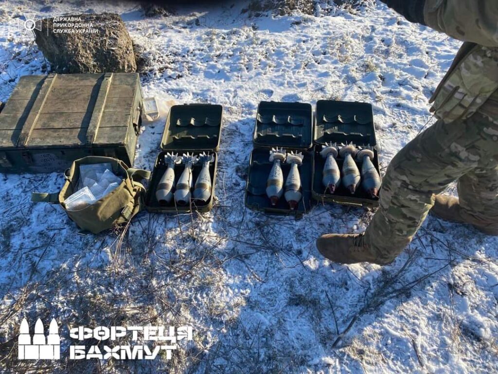Українські прикордонники успішно відбили п’ять атак російських окупантів на Бахмутському напрямку