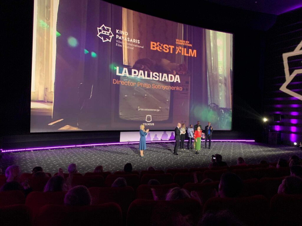 Український фільм “Ля Палісіада” здобув перемогу на Вільнюському міжнародному кінофестивалі