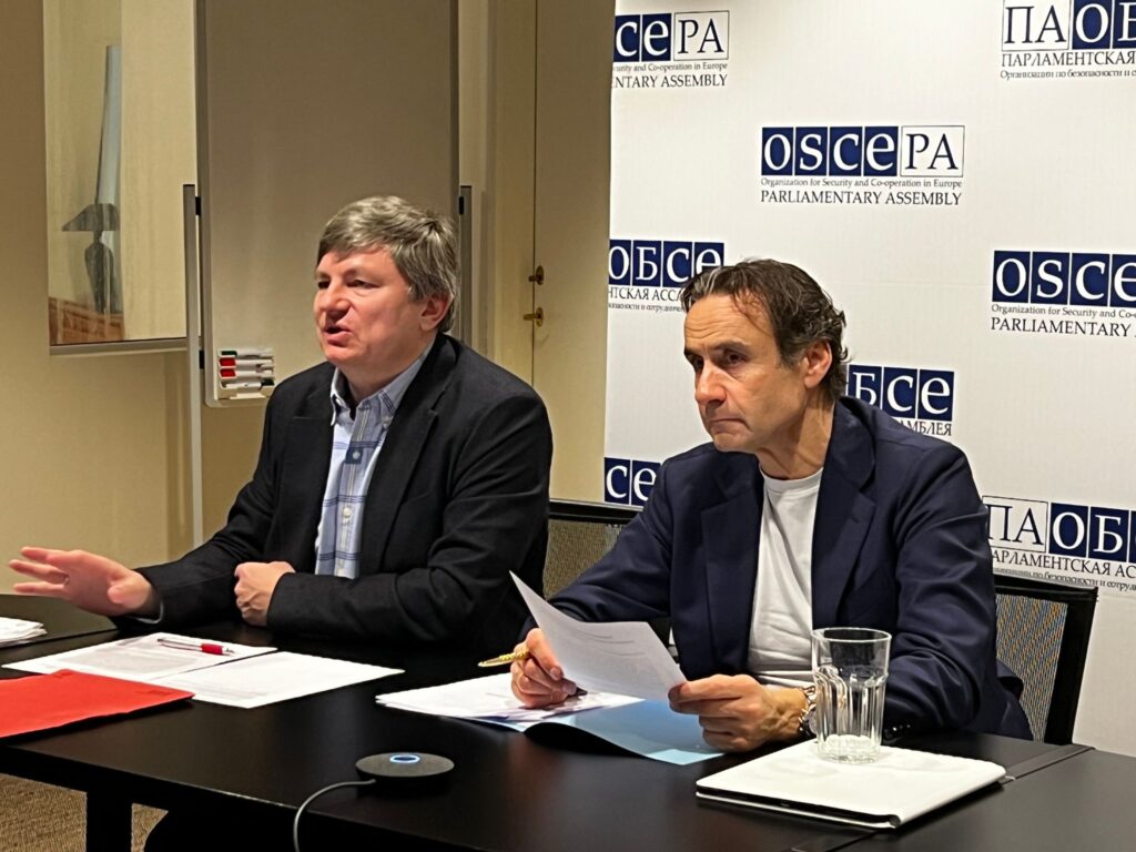 Артур Герасимов обсудил с руководством ПА ОБСЕ исключение россии из организации и поддержку Украины