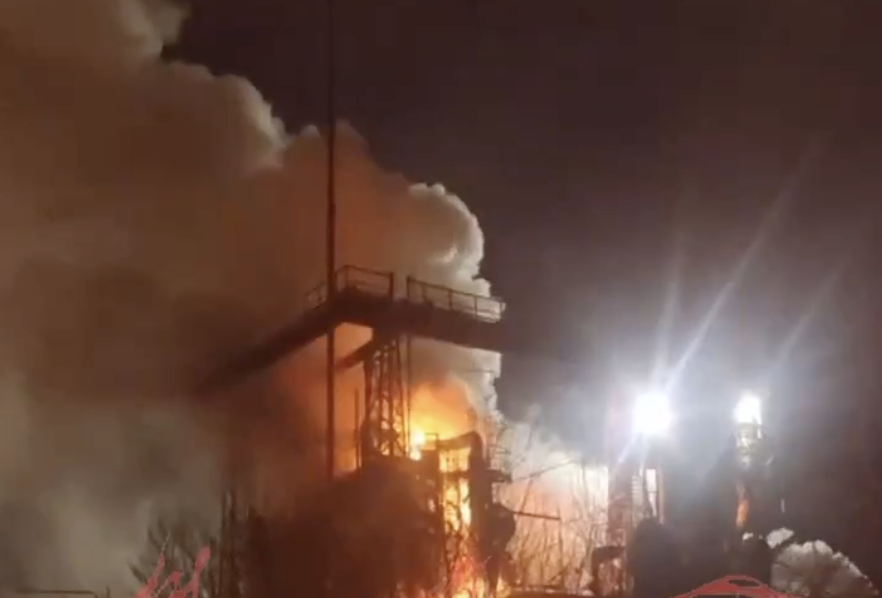 Під Москвою горить коксогазовий завод