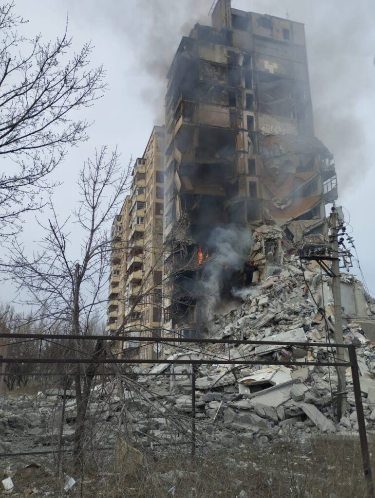 Окупанти завдали чотири авіаудари по Авдіївці на Донеччині