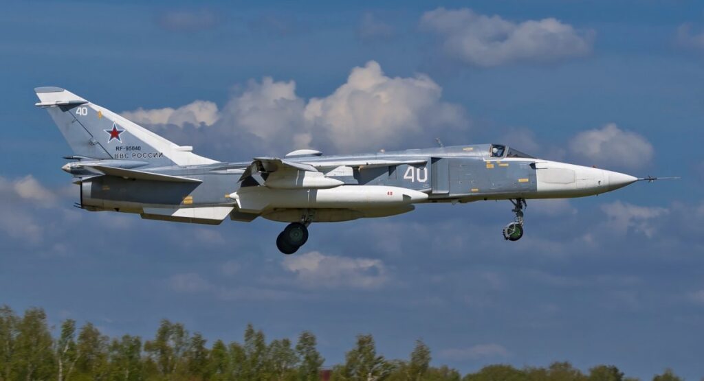 ЗСУ збили російський бомбардувальник Су-24М під Бахмутом