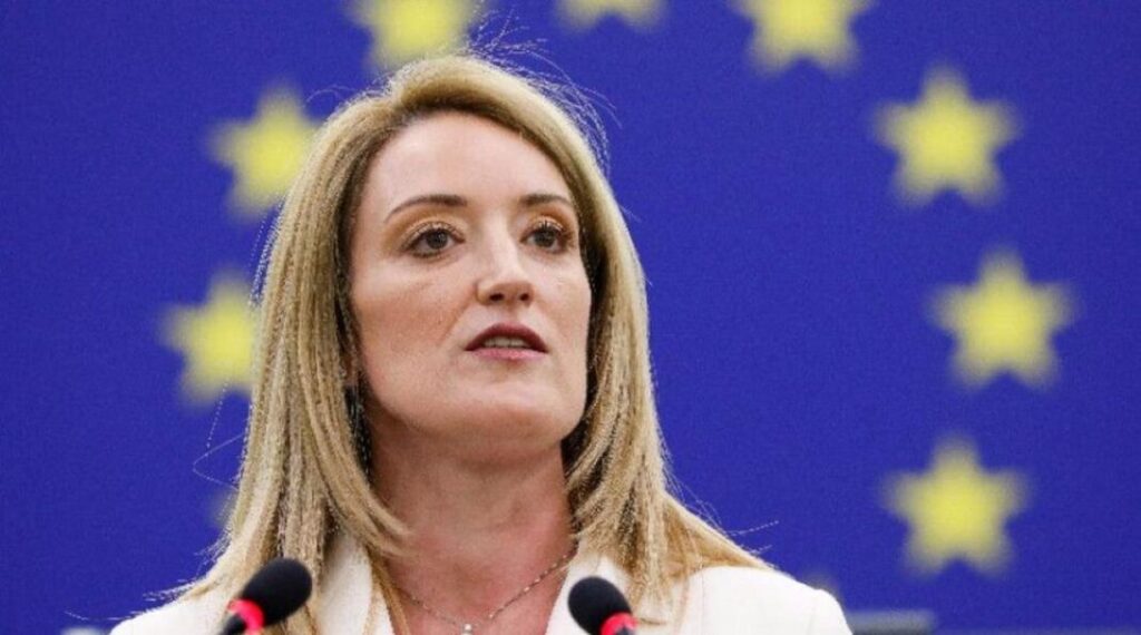 Президентка Європарламенту сподівається, що переговори про вступ України до ЄС розпочнуться у 2023 році