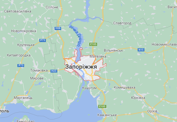 Запорізький район включено до переліку територій можливих бойових дій