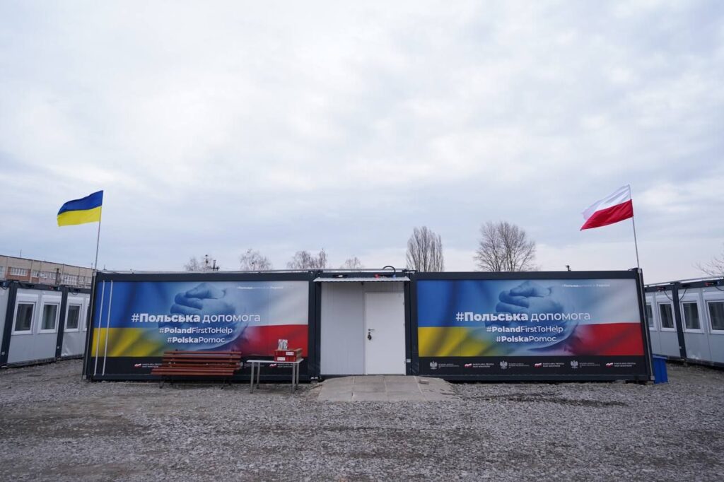 На Київщині відкрили нове модульне містечко для людей, які втратили житло через російську агресію