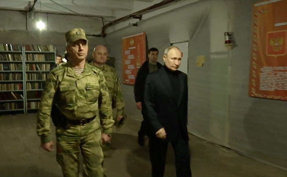 В поисках козлов отпущения: в ISW объяснили, зачем Путин ездил на временно оккупированные территории Украины
