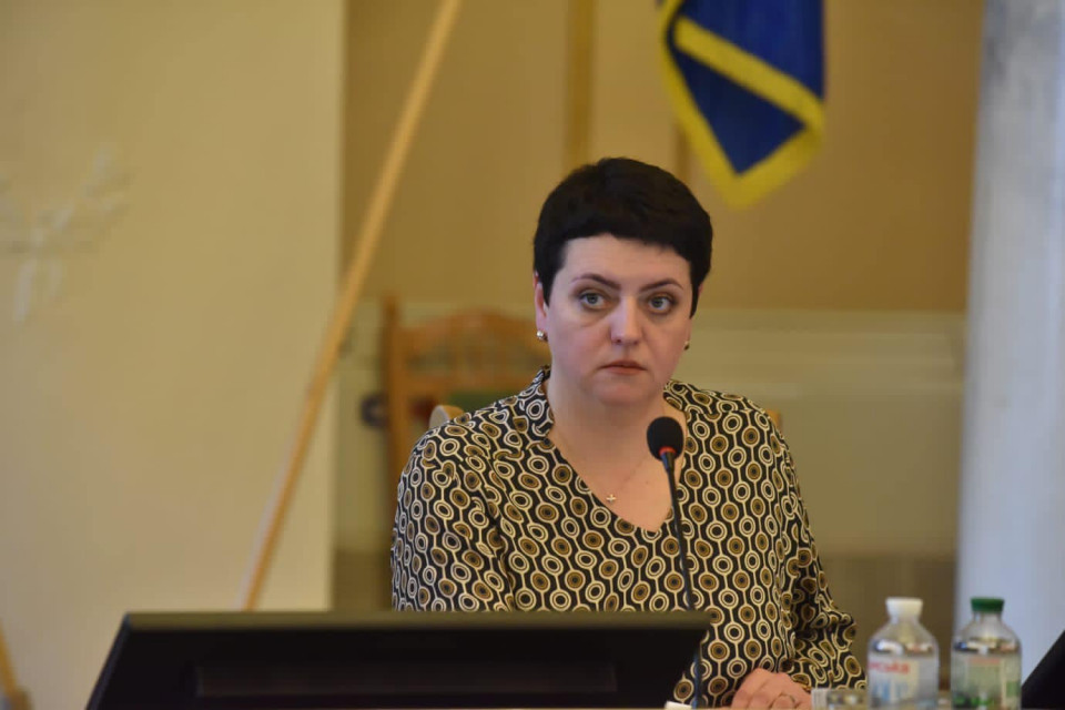 Звільнено голову Львівської облради Ірину Гримак