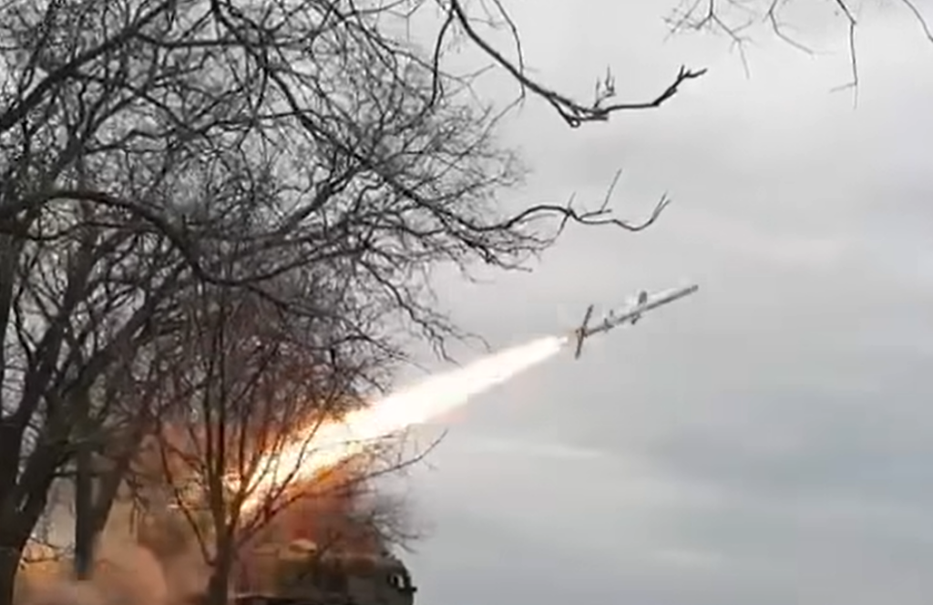 Опубликовано видео пуска украинских ракет «Нептун», которые потопили российский крейсер «Москва»