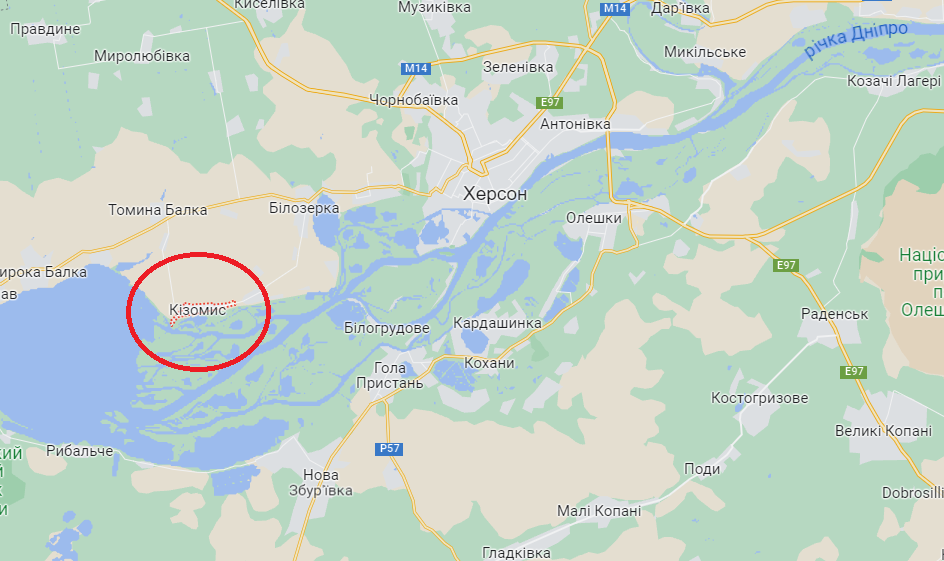 Херсонська область: з Кизомису евакуювали всіх дітей