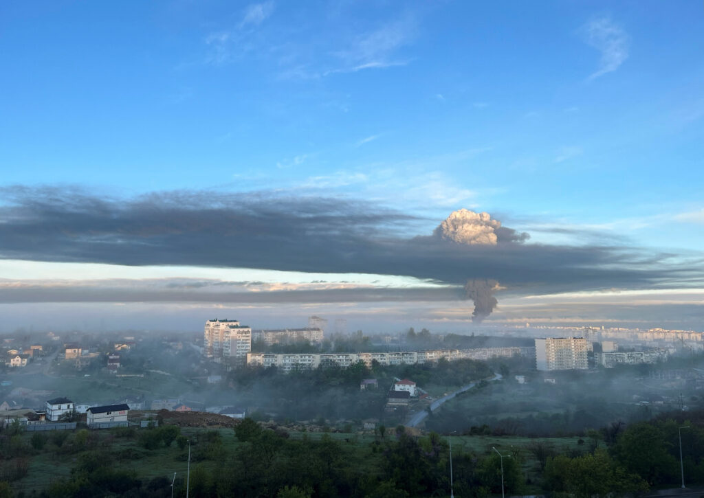 Russian Black Sea Fleet facilities likely hit in Sevastopol