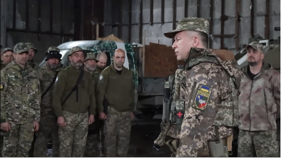 Сырский приехал на Бахмутское направление: приняли ряд необходимых решений