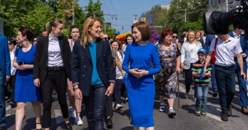 В Молдові відбувся мітинг на підтримку євроінтеграції: Санду виголосила частину промови українською