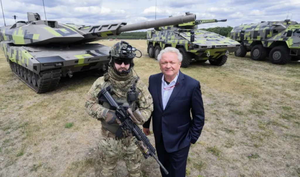 Німецький концерн Rheinmetall планує виробляти в Україні танки, ППО та боєприпаси