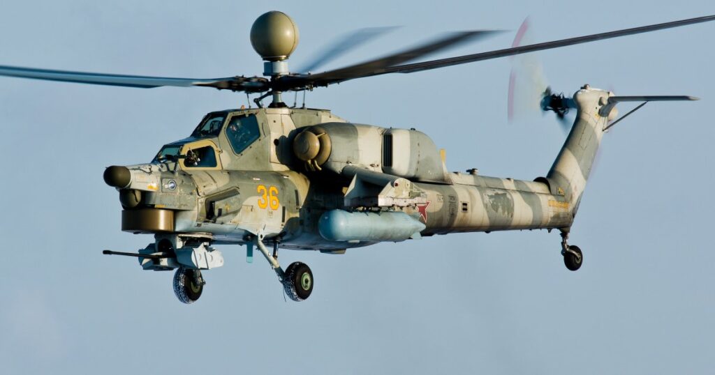 У Криму впав російський гелікоптер Мі-28: обидва пілоти загинули
