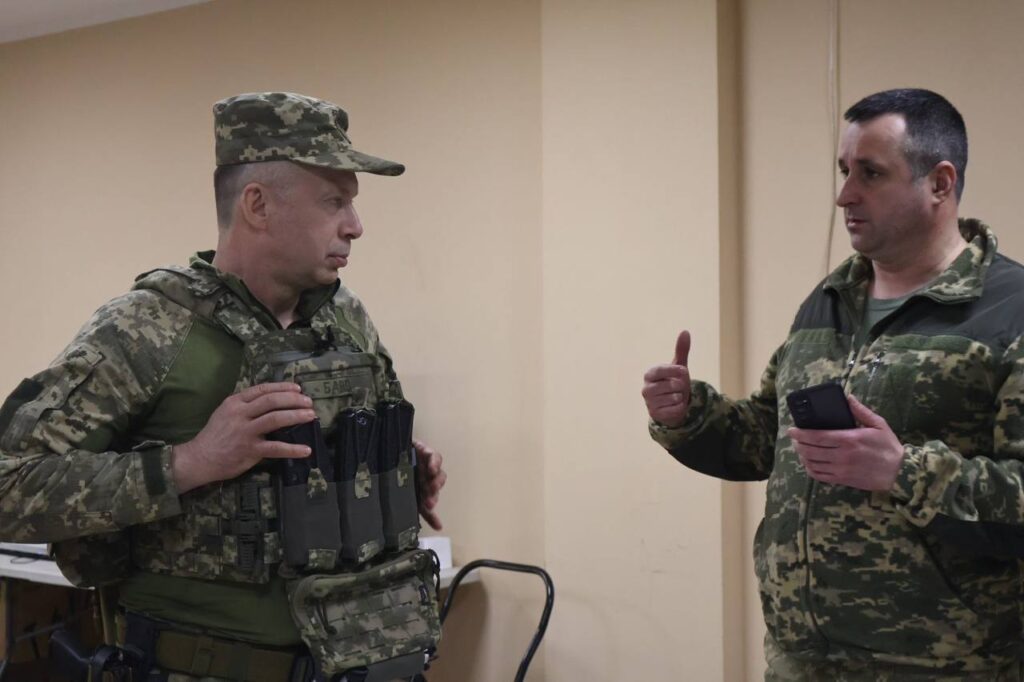 Сирський: російська армія збільшила інтенсивність обстрілів із важкого озброєння у Бахмуті
