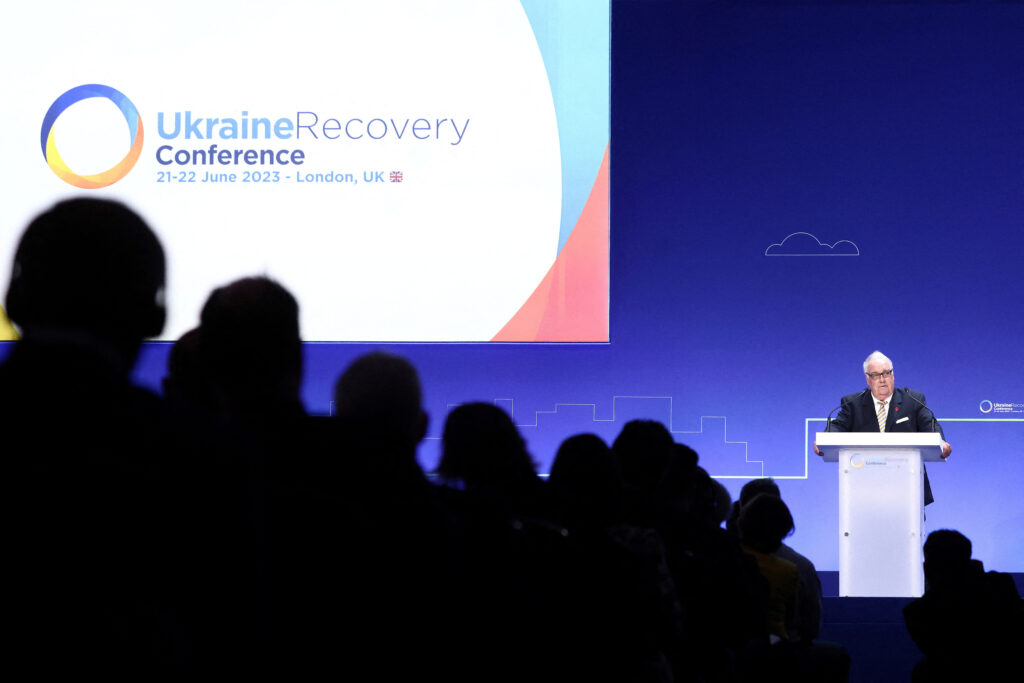 Конференція з відновлення у Лондоні: Говард Баффет закликав світ зупинити РФ і не дозволити їй змінити перебіг історії