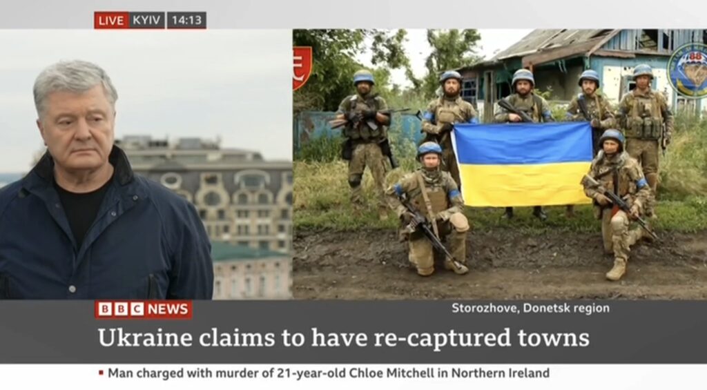 Саміт НАТО має стати частиною нашого наступу – Порошенко на BBC