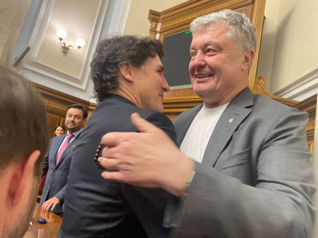 Древняя дружба и вера в Украину — Порошенко поблагодарил Джастину Трюдо