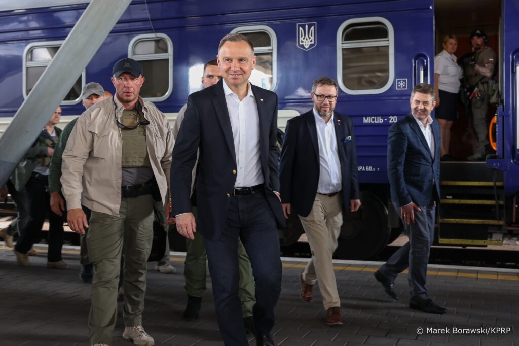 В Украину с необъявленным визитом прибыл Анджей Дуда