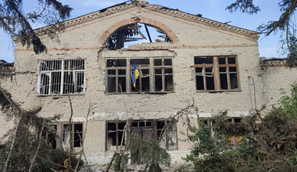 Українські військові звільнили село Благодатне