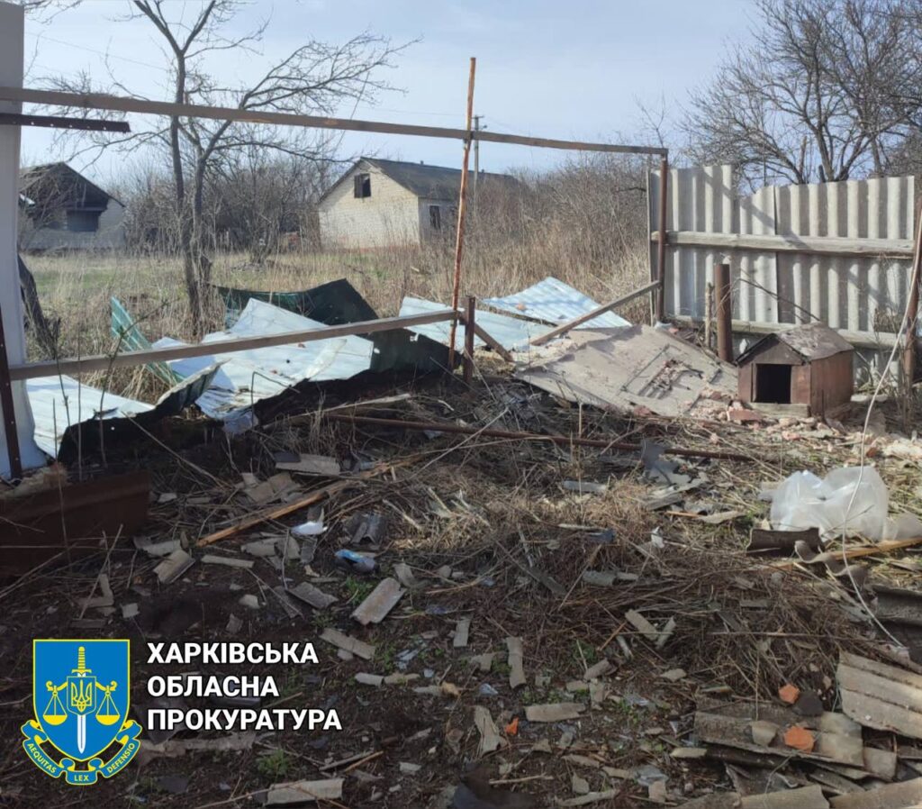 Росіяни обстріляли три населені пункти Харківщини, дві людини загинуло, ще троє поранено