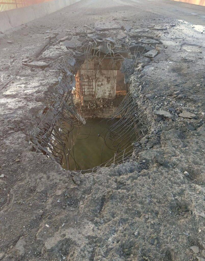 Вночі пролунав вибух на Чонгарському мосту між Херсонщиною та Кримом: з’явилась реакція ГУР