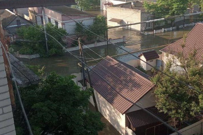 Через підрив Каховської ГЕС рівень води у Голопристанській громаді подекуди сягнув понад 3,5 метра