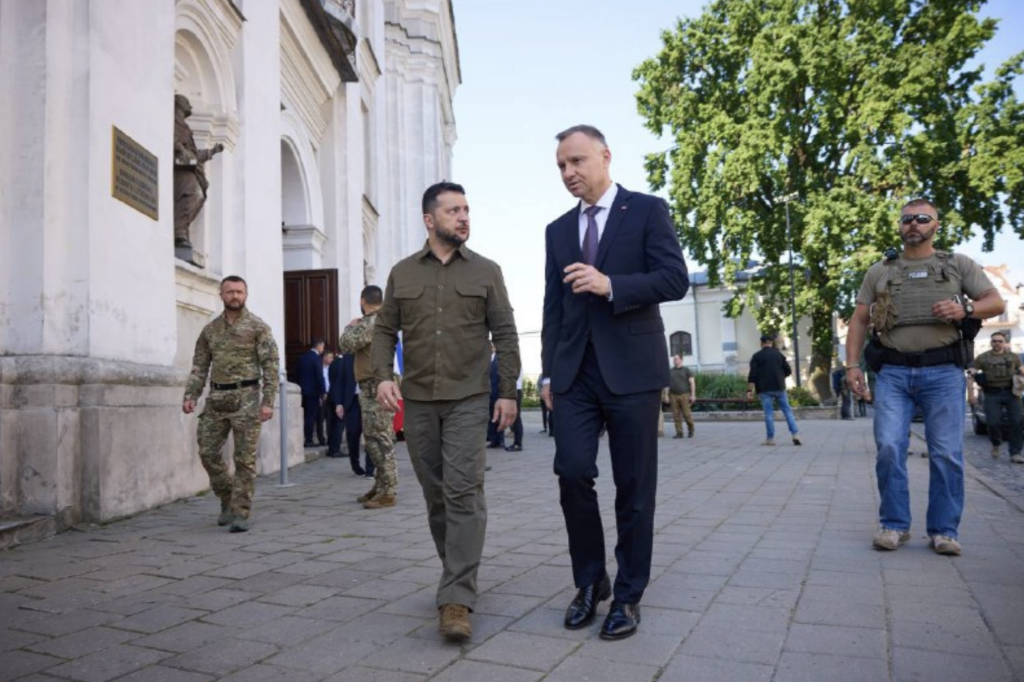 Зеленський та Дуда зустрілися в Луцьку