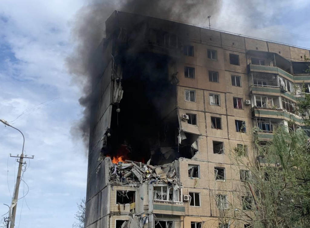 У Повітряних силах розповіли деталі ракетного удару по Кривому Рогу