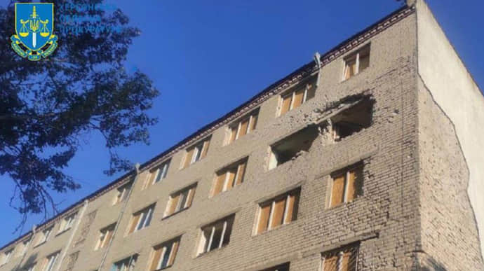 Херсон. Наслідки обстрілу 4. 07. 2023