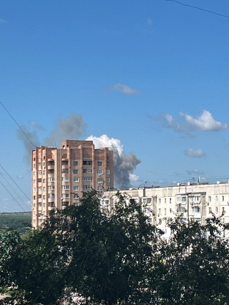 ЗСУ успішно знищили склад ракет російських окупантів на Луганщині