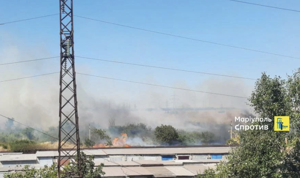 У Маріуполі партизани підпалили базу окупантів – радник мера