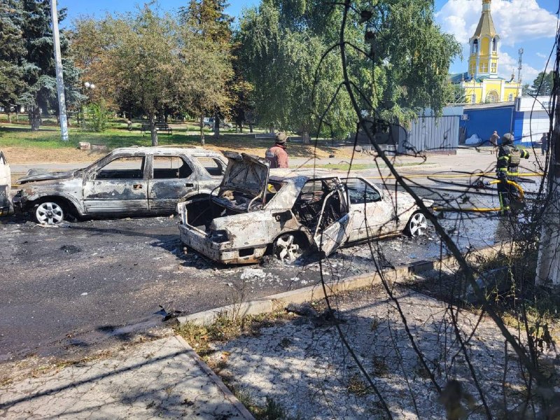 Росіяни масовано обстріляли Куп’янськ: 11 поранених, семеро з них у важкому стані