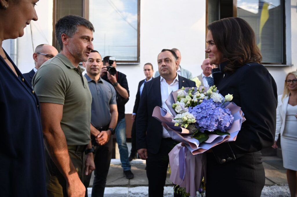 Президентка Угорщини відвідала Закарпаття