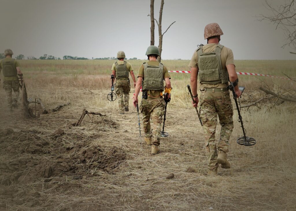 Humanitarian demining has increased significantly in Ukraine